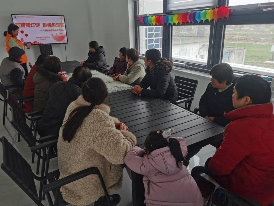 巧智猜灯谜，热闹包汤圆！常熟市碧溪街道溪南村开展“我们的节日·元宵节”主题活动