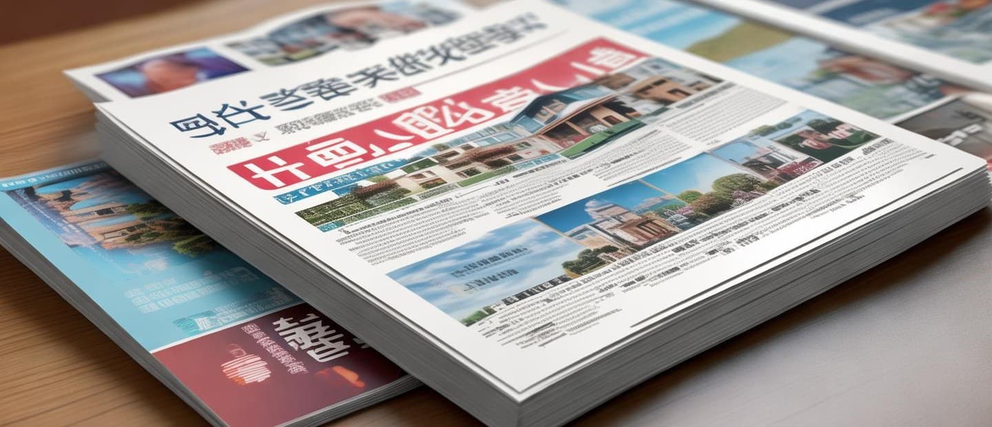 房产快讯纸质报纸怎么写
