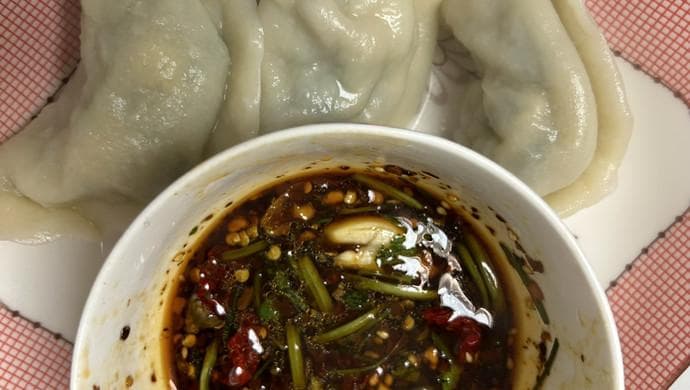 春天的味道之荠菜饺子