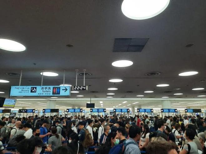 日本将对访日外国游客推出新的入境方式，机场入境大排长队有望缓解