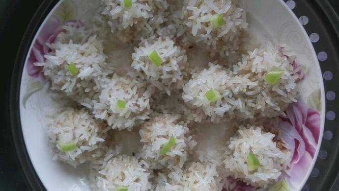 儿童营养餐—糯米肉丸子