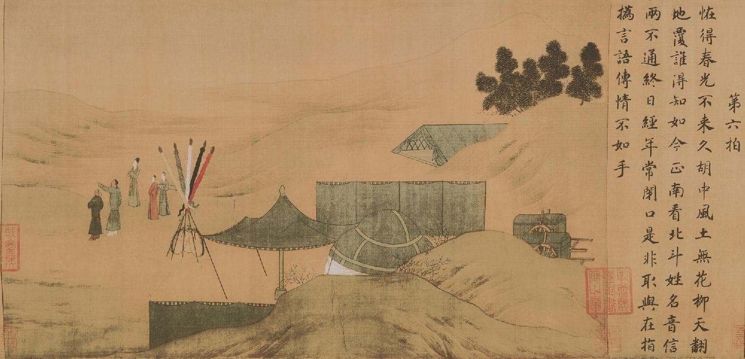 星空向往：探索古画中的浩瀚宇宙