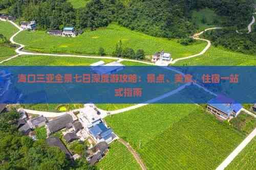 海口三亚全景七日深度游攻略：景点、美食、住宿一站式指南