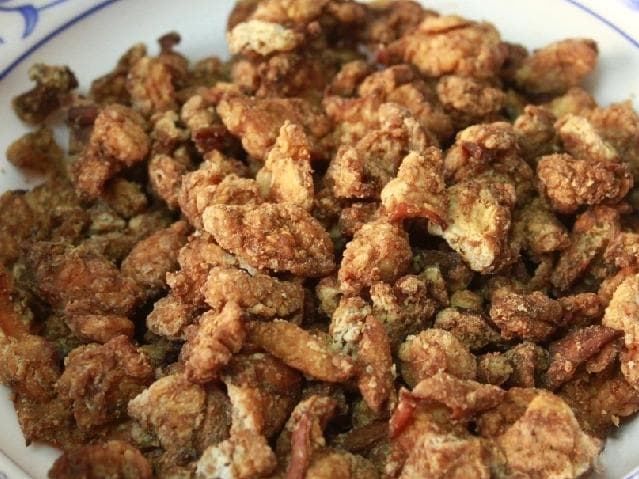 香喷喷的猪油渣：从熬制到饺子的完美演绎