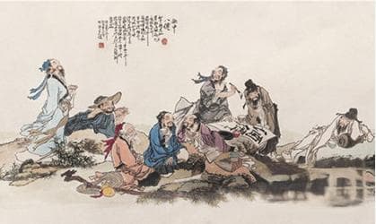 辛弃疾《清平乐·村居》：一幅着色的农村风俗画