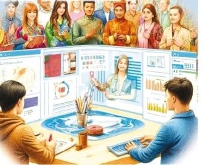 DeepSeek引全球关注 外国青年发视频为它点赞
