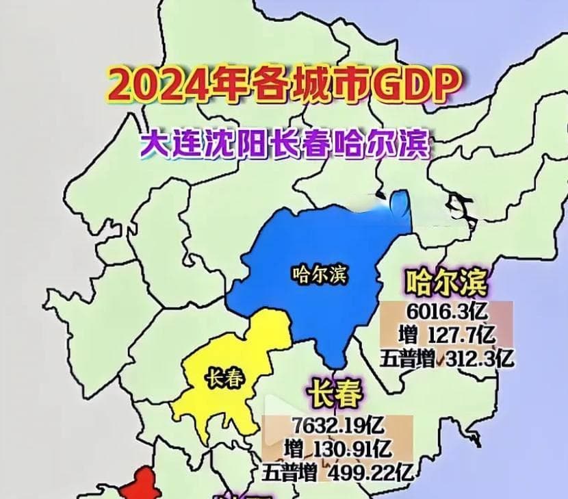 东北四大城GDP直逼重庆！谁才是隐藏的经济黑马？