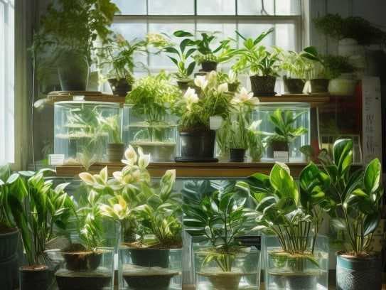 水培花卉种植宝典：8种适宜品种与养护秘诀