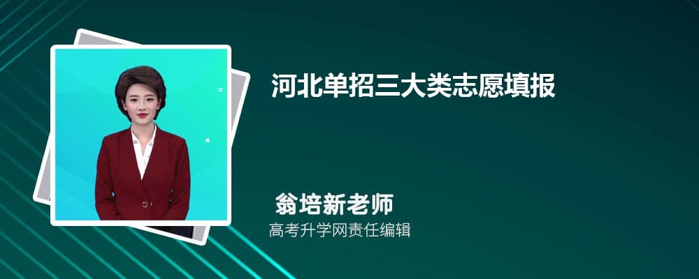 2024年河北单招三大类志愿填报指南