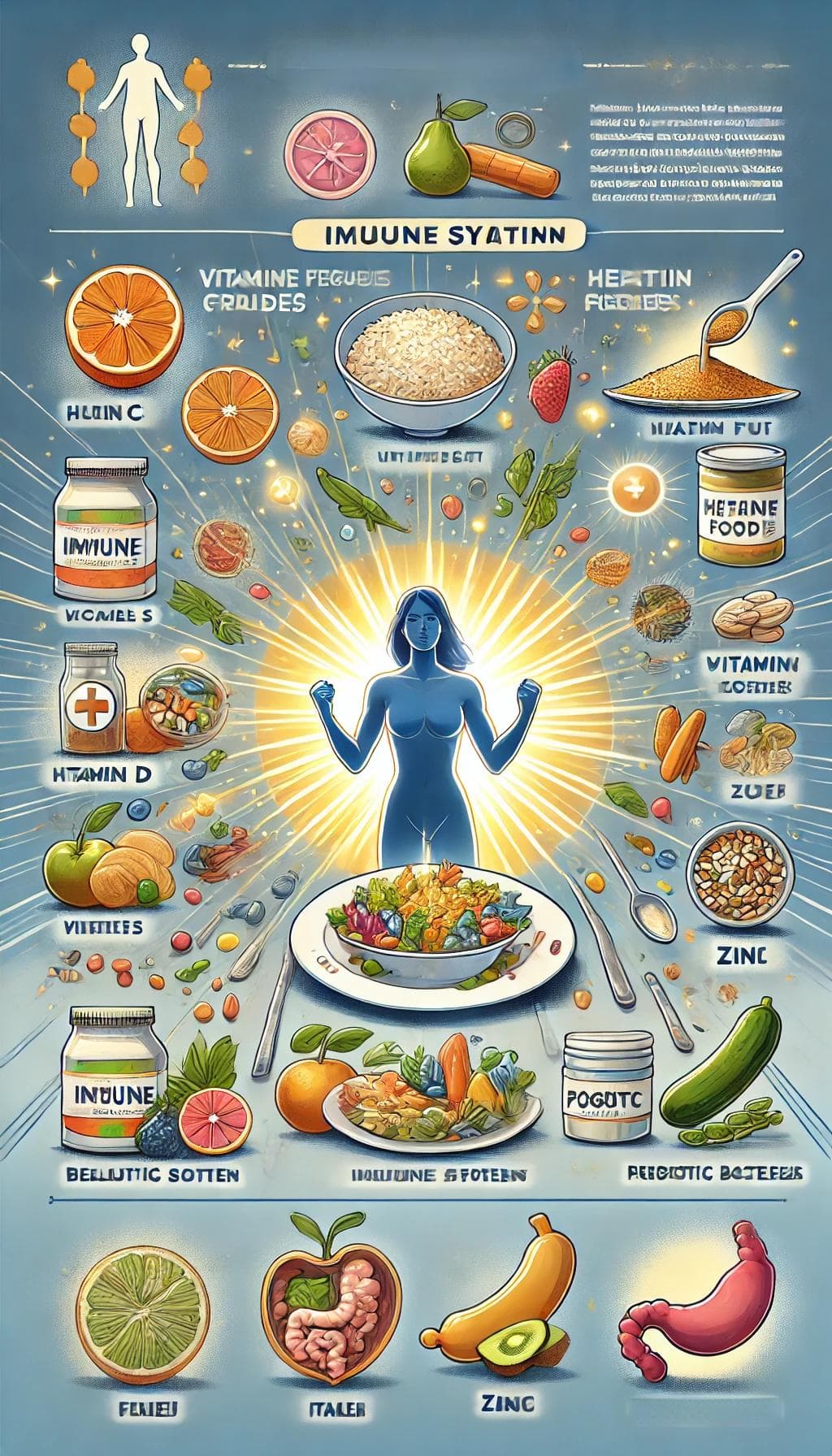健康饮食与免疫系统的强化
