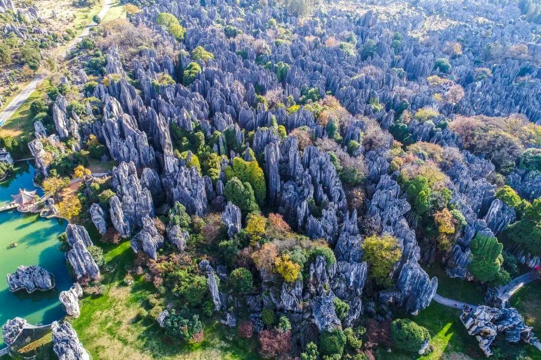云南石林喀斯特世界自然遗产：地球历史的传奇