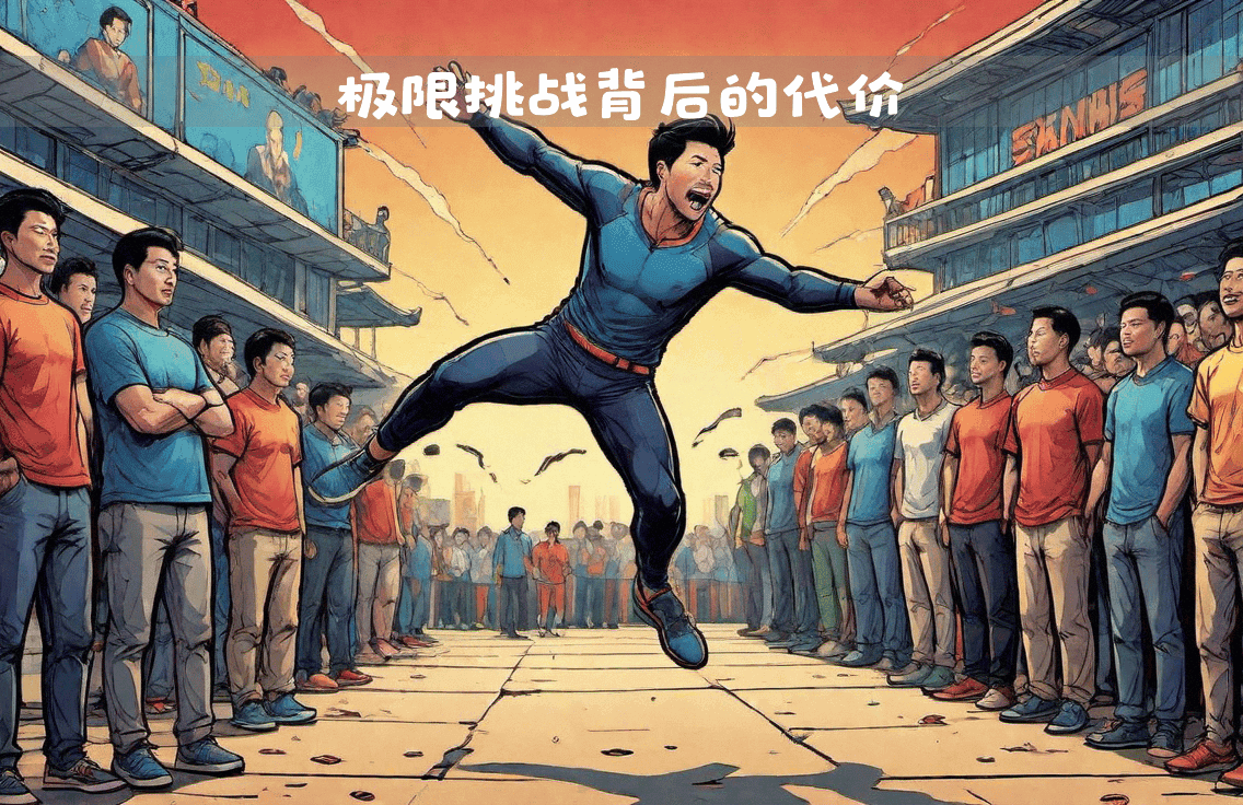 极限挑战背后的代价：甲亢哥660个后空翻后的瘫痪之痛！