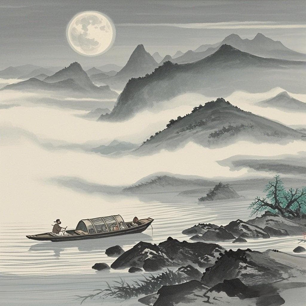诗仙李白的想象力到底有多强，写出近乎传神的诗句，太顶了