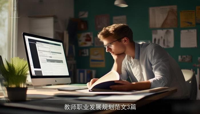 教师职业发展规划范文3篇