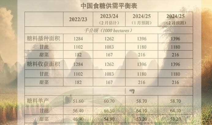 2月份国内糖市供需形势分析解读！广西干旱影响几何？