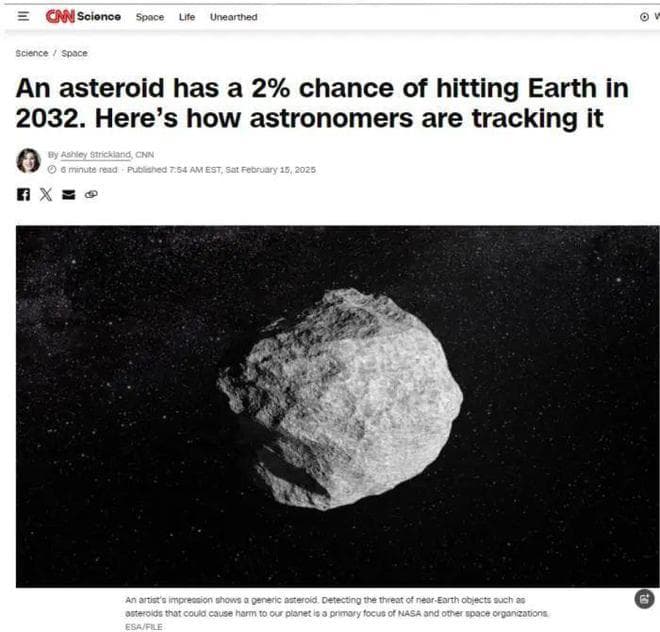 热闻|小行星可能在2032年撞击地球？别慌，中国已开始部署防御