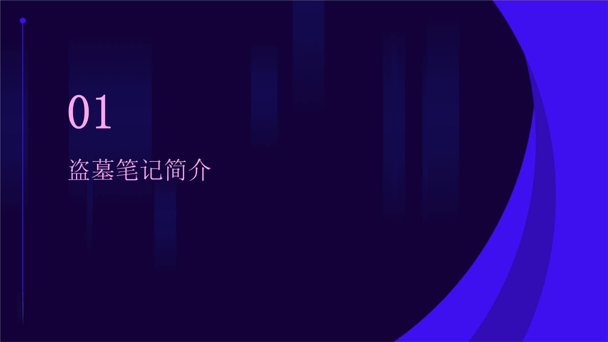 盗墓笔记课件带视频