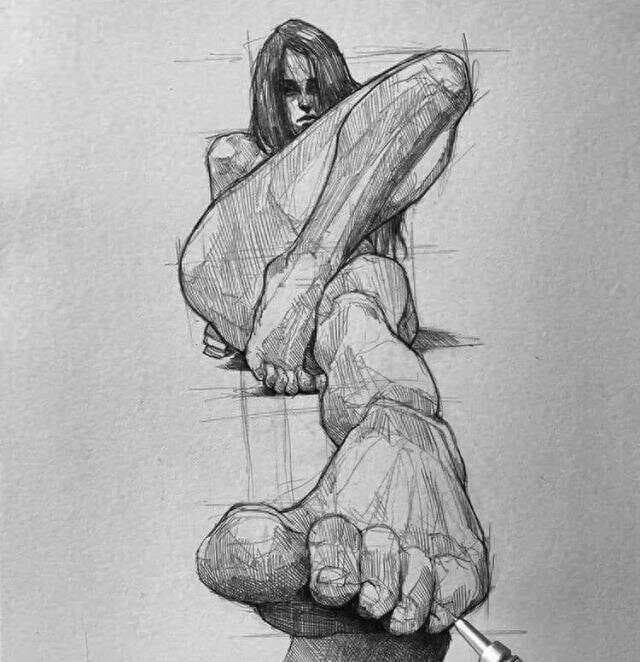 素描是一切绘画的基础， 而学会透视是素描的第一步！
