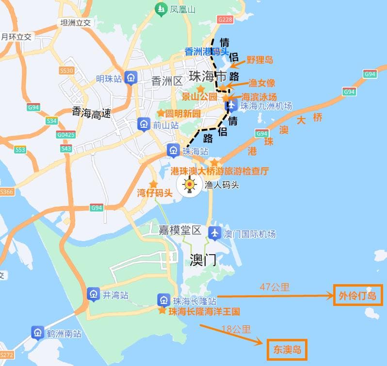 珠海旅游必去的10个景点推荐，珠海旅游景点排行榜前十名