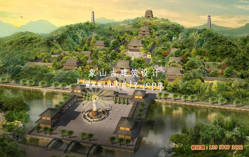 仿古建筑设计的要素及要点分析