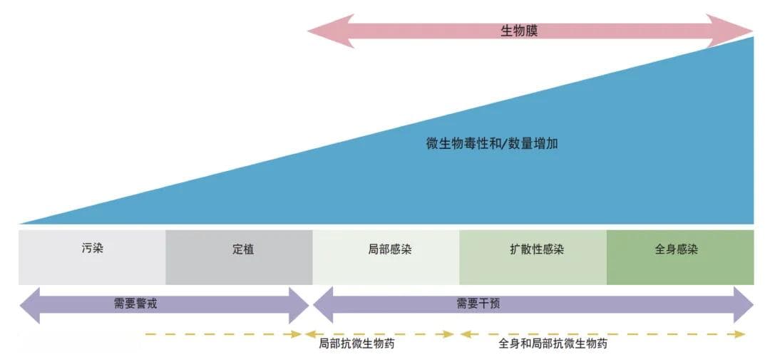 急慢性伤口感染的诊断和治疗