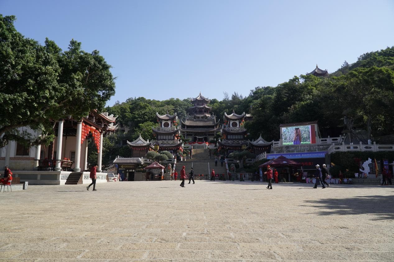 莆田湄洲岛妈祖祖庙朝圣
