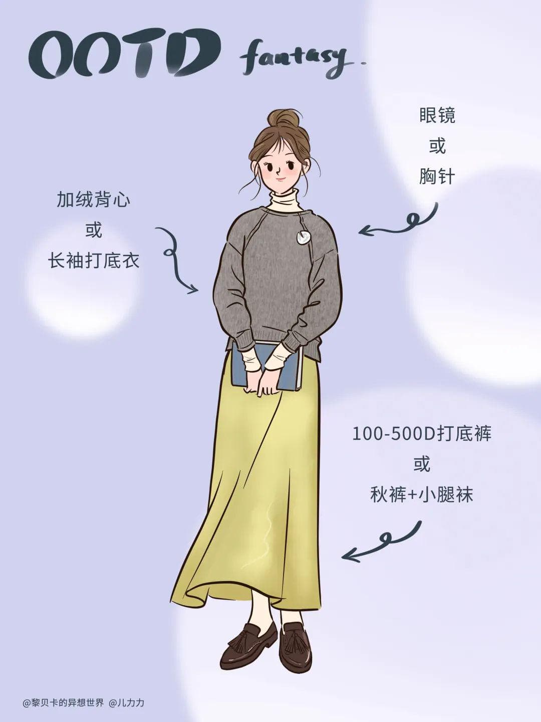 冬天不同温度该怎么穿？总结了4组实用公式