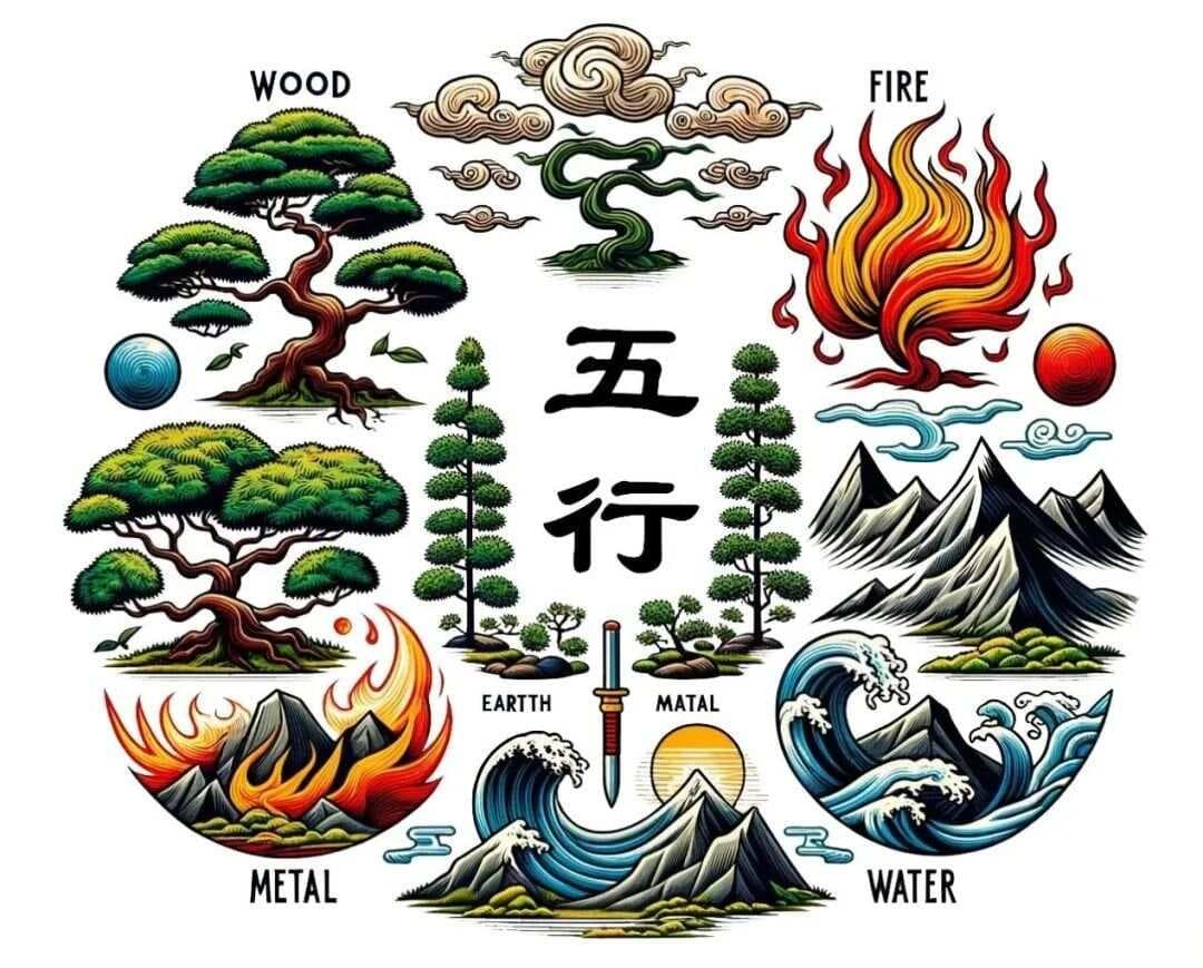 阴阳五行学说思维导图