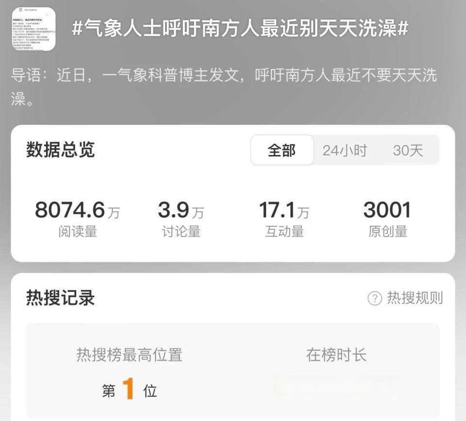 洗澡也有大讲究 冬季这4种洗澡方式不可取