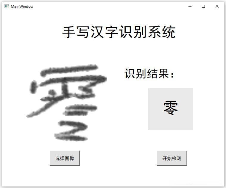 基于TensorFlow的卷积神经网络手写汉字识别系统