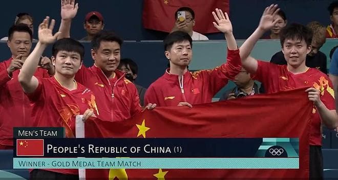 国乒男子天团五连冠：进击的王楚钦、沉稳的马龙、慢热的樊振东