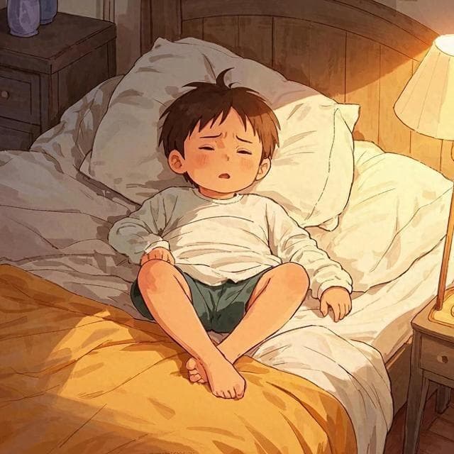 孩子夜里一直嚷嚷腿痛无法入睡？可能是生长痛在作怪