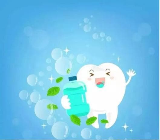 正确漱口的方法健康宣教