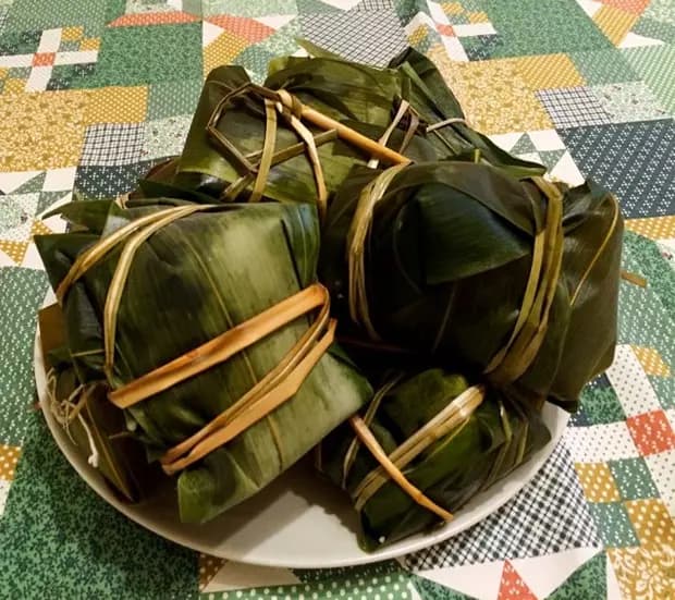 手把手教你包广式咸肉粽