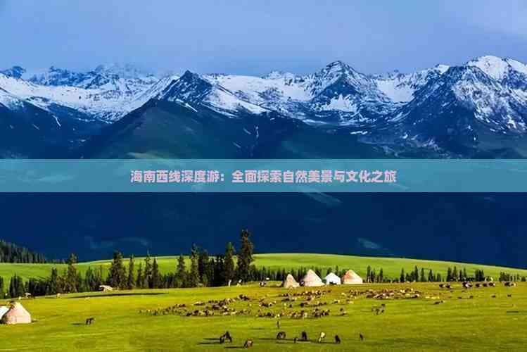 海南西线深度游：全面探索自然美景与文化之旅