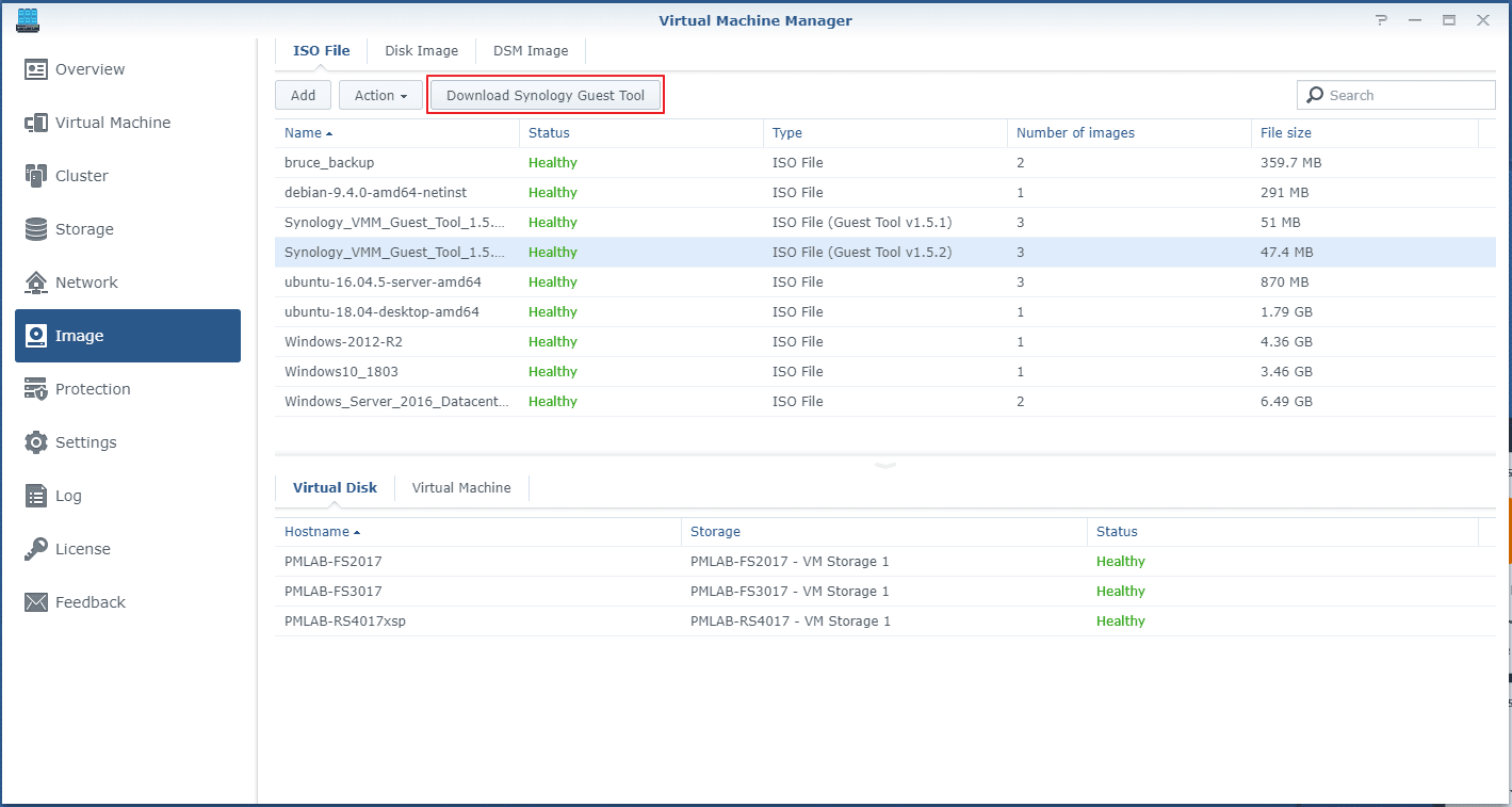 群晖NAS教程：如何在虚拟机上安装 Synology Guest Tool？