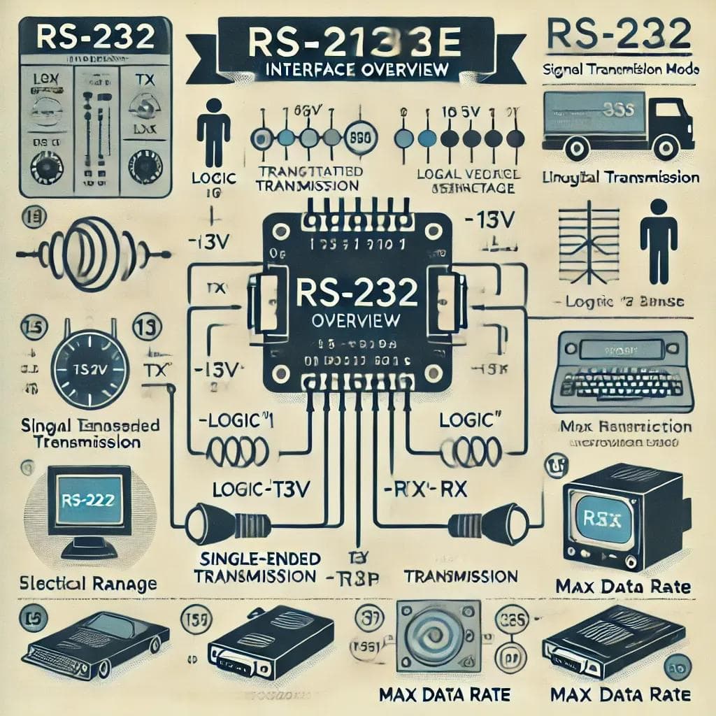 RS232 接口：一文读懂，不再踩坑！
