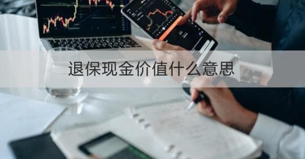 退保现金价值是什么意思？能退多少钱？