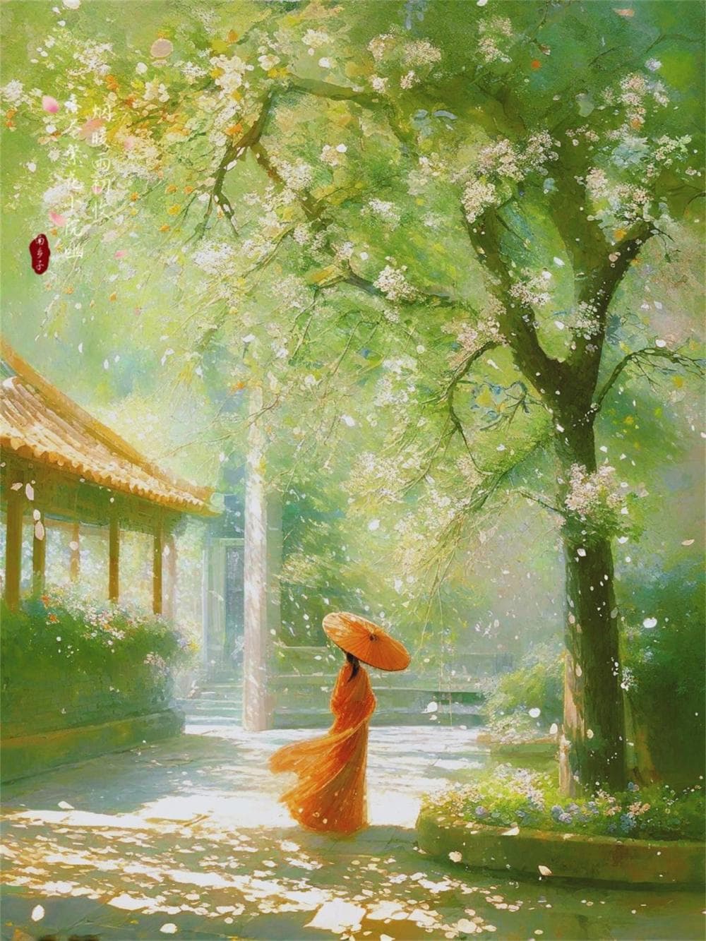 独行穿落叶，闲坐数流萤。30句从容诗词，不显山水，大智若愚