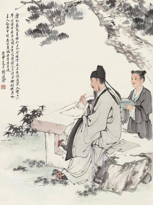 王维简介：诗画交融的唐代文宗