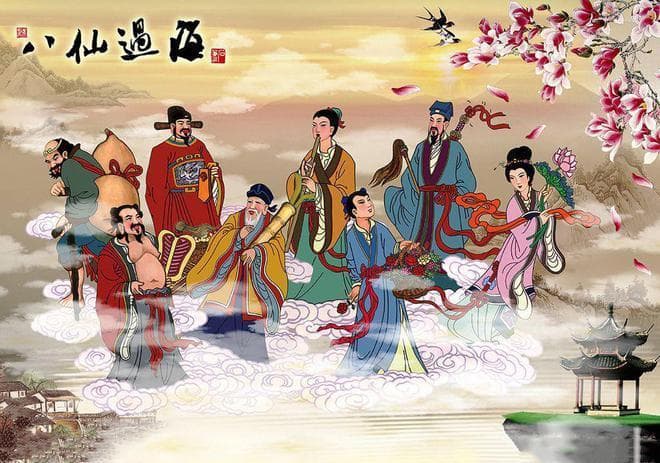 “八仙过海”中的“八仙”，分别都是哪些人？