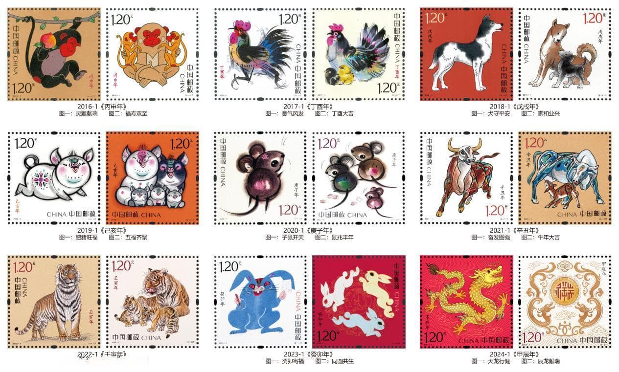 生肖邮票里的中国故事：从1980到2025