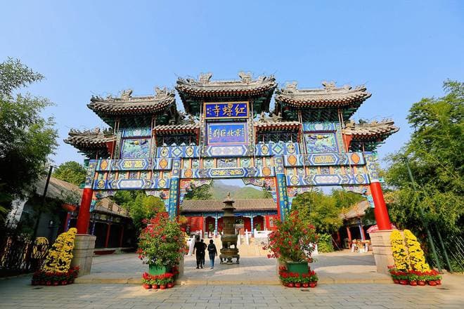 北京怀柔红螺寺，香火起红螺，碧波藏古刹，感受千年古刹的魅力