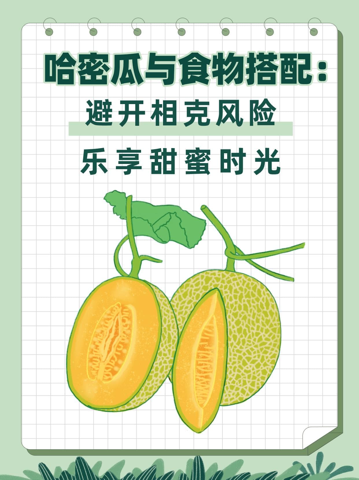 哈密瓜与食物搭配：避开相克风险，乐享甜蜜时光