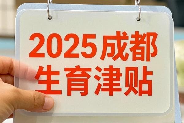 2025成都生育津贴办理流程及领取标准详解
