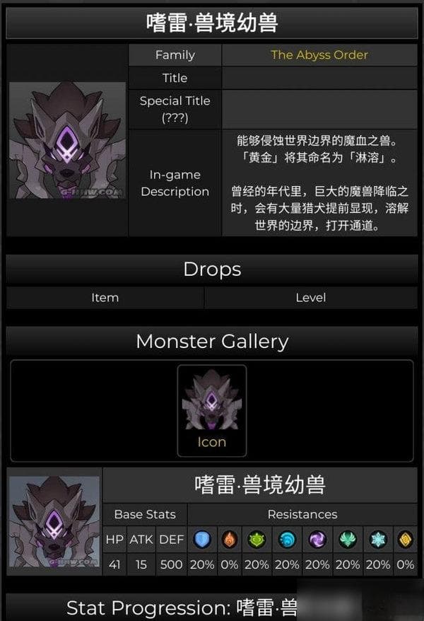 《原神》全怪物抗性汇总：了解不同怪物的属性弱点
