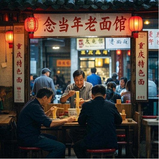 成都豌杂面，味在念当年--情牵双城的面香传奇