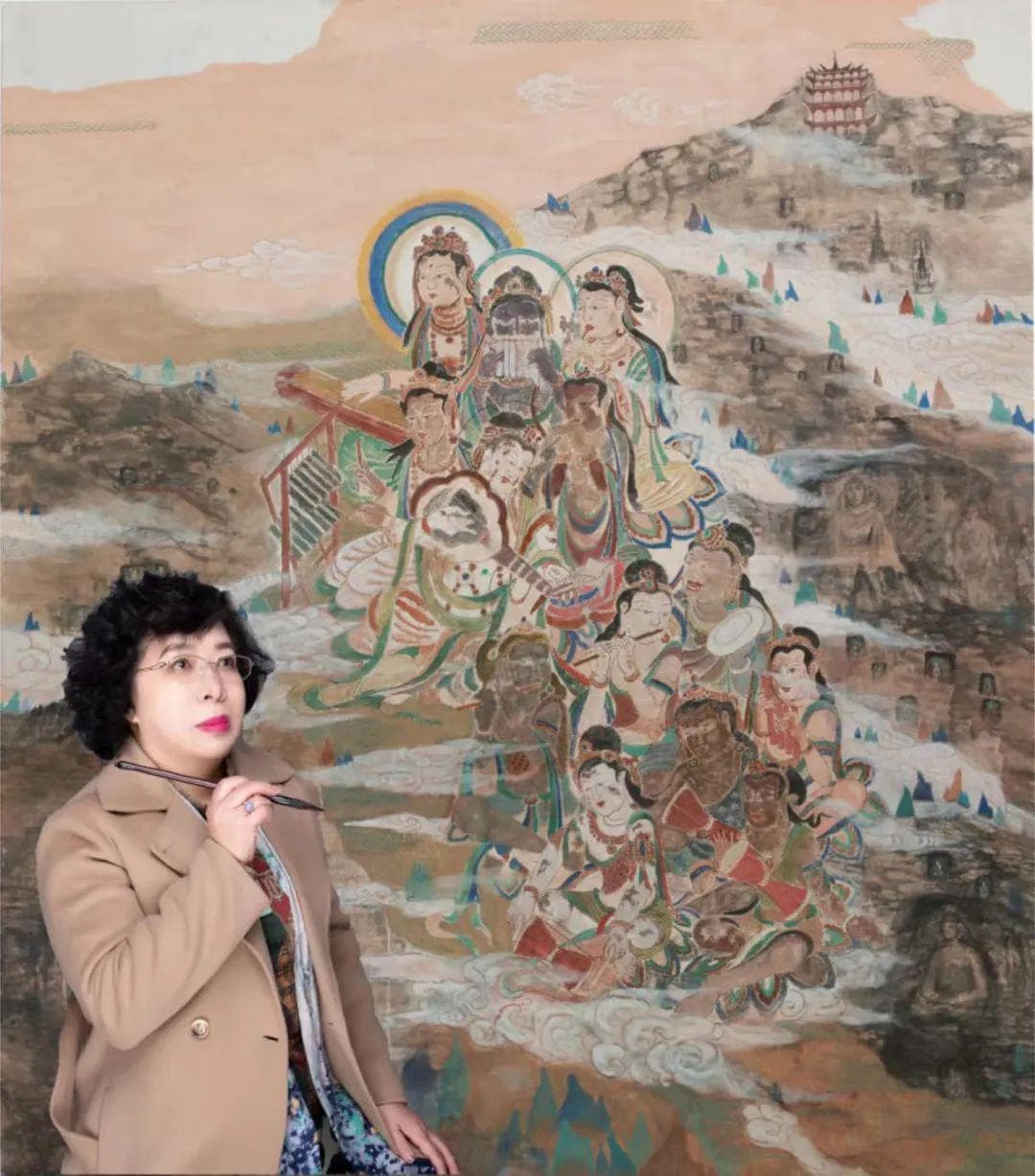 中国美术人物志‖李香芝：浓墨重彩绘山水 明心见性鉴修为