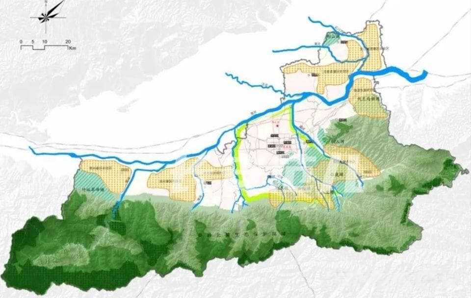 最新！西安城市未来格局确定：中心城区范围涉及114个街道！