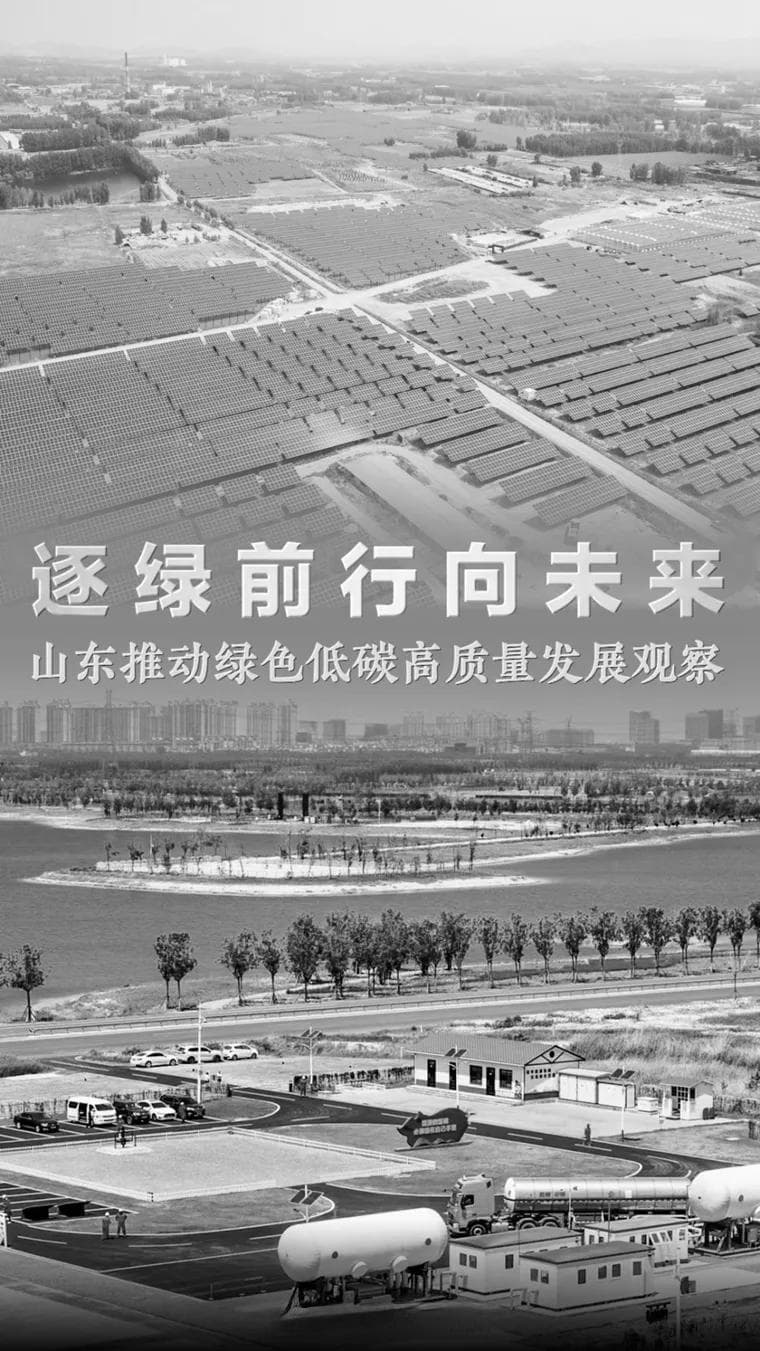 逐绿前行向未来——山东推动绿色低碳高质量发展观察